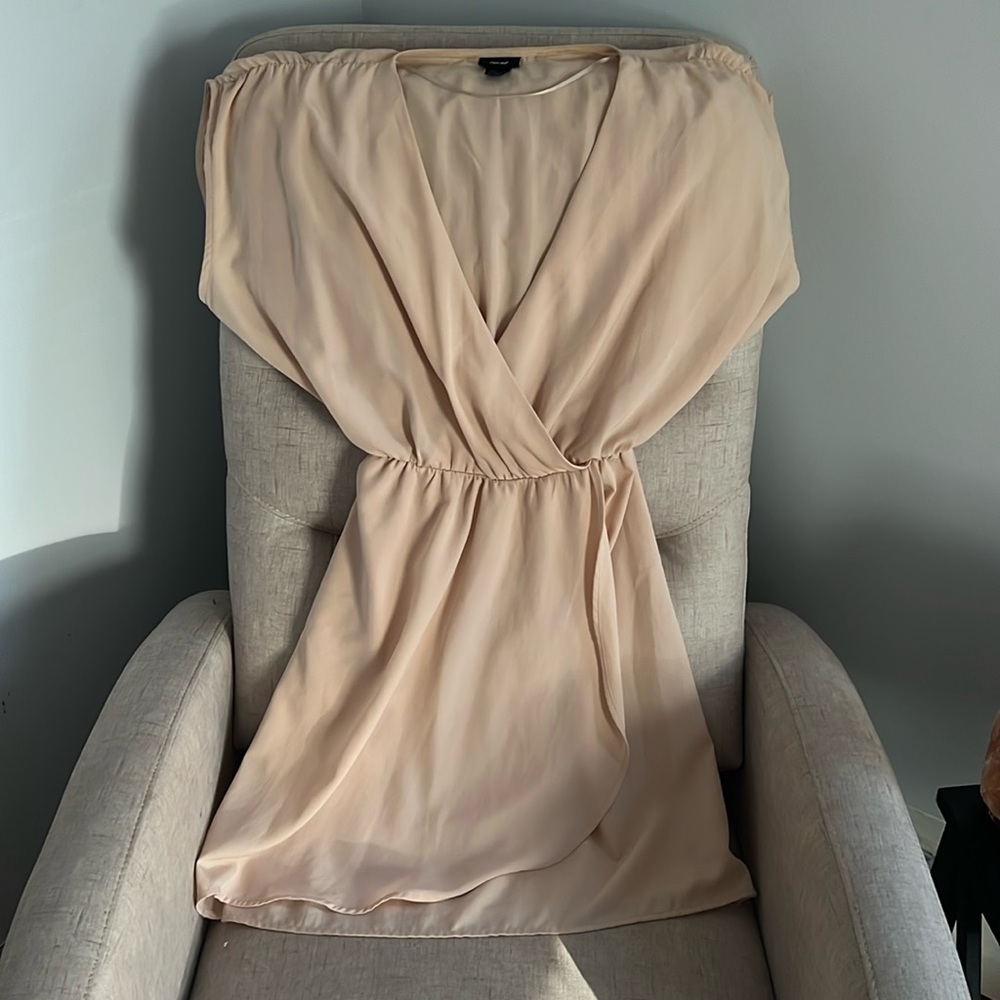 light pink dress
